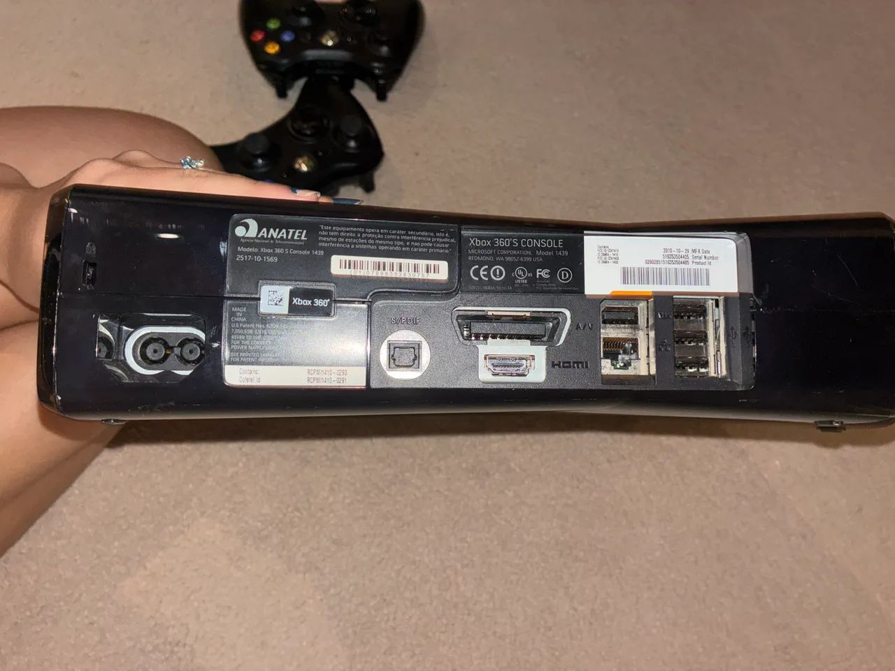 xbox 360 2010 com controle - Foto 4