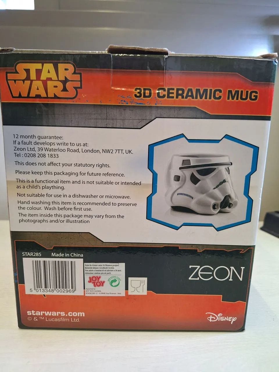 Caneca Mug Star Wars Stormtrooper disney original - Foto 3