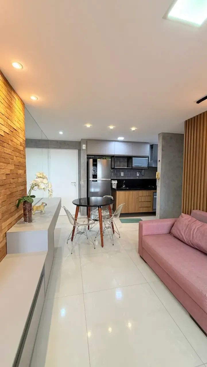 lindo quarto e sala mobiliado na ponta verde! super bem localizado. - Foto 5