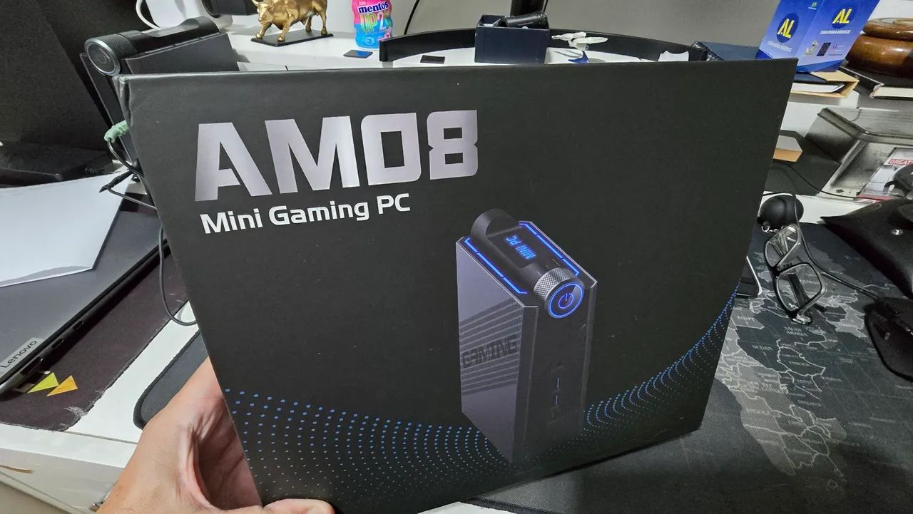 ミニPC AM08 Mini gaming PC Ryzen7-7735HS Mini-PC AM08 Ryzen7 7735HS 16Gb DDR5 SSD 500Gb - Armazenamento