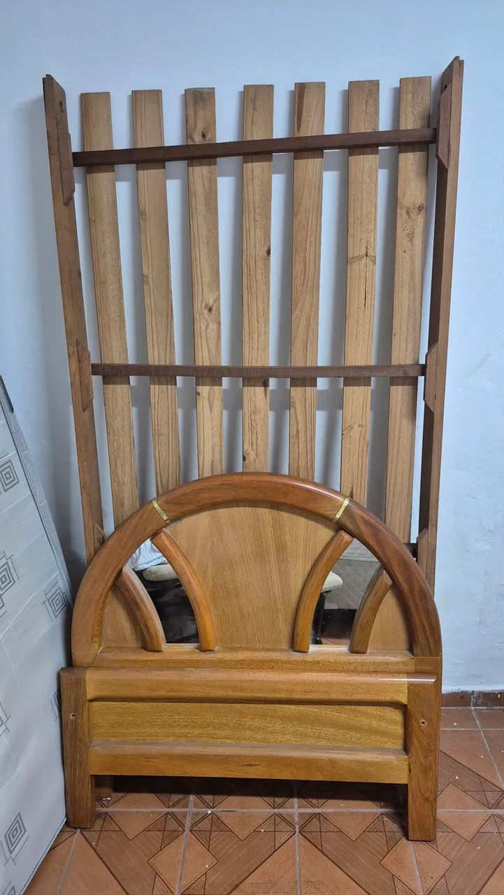 Cama + colchão de solteiro