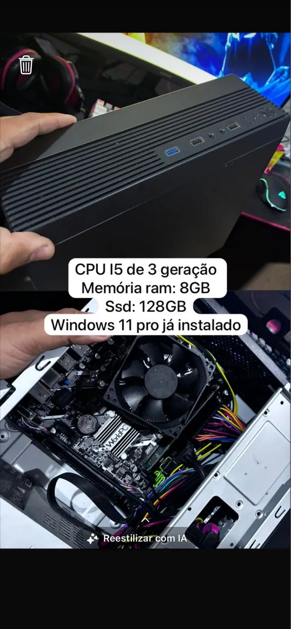 CPU i5 de 3 geração 