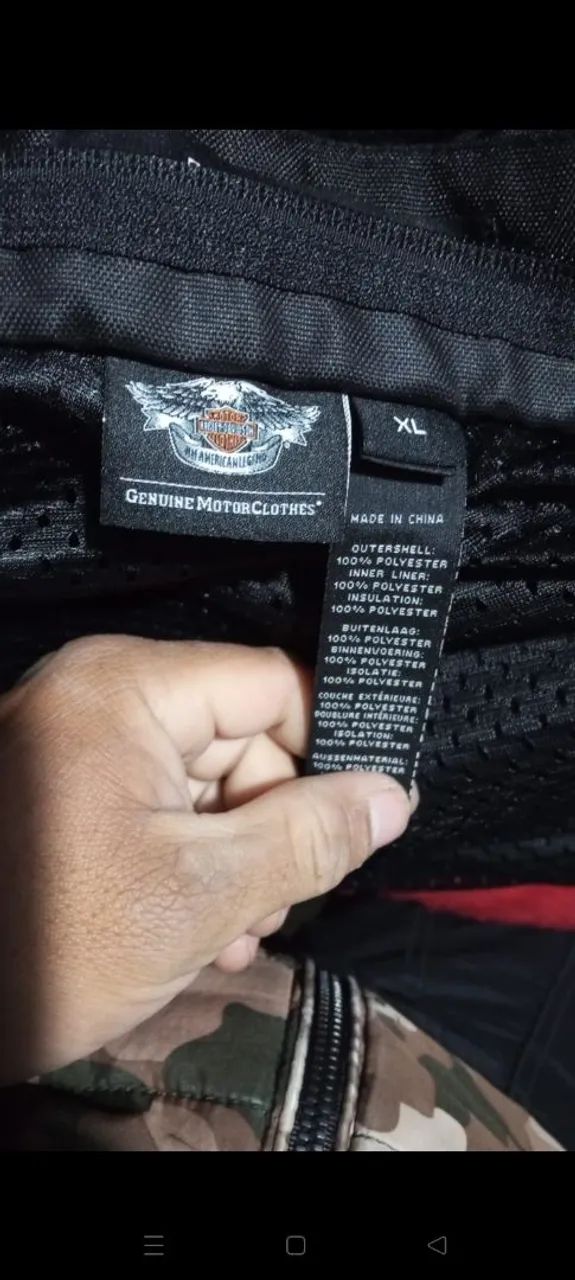 Calça original motoqueiro da Harley Davidson!!!