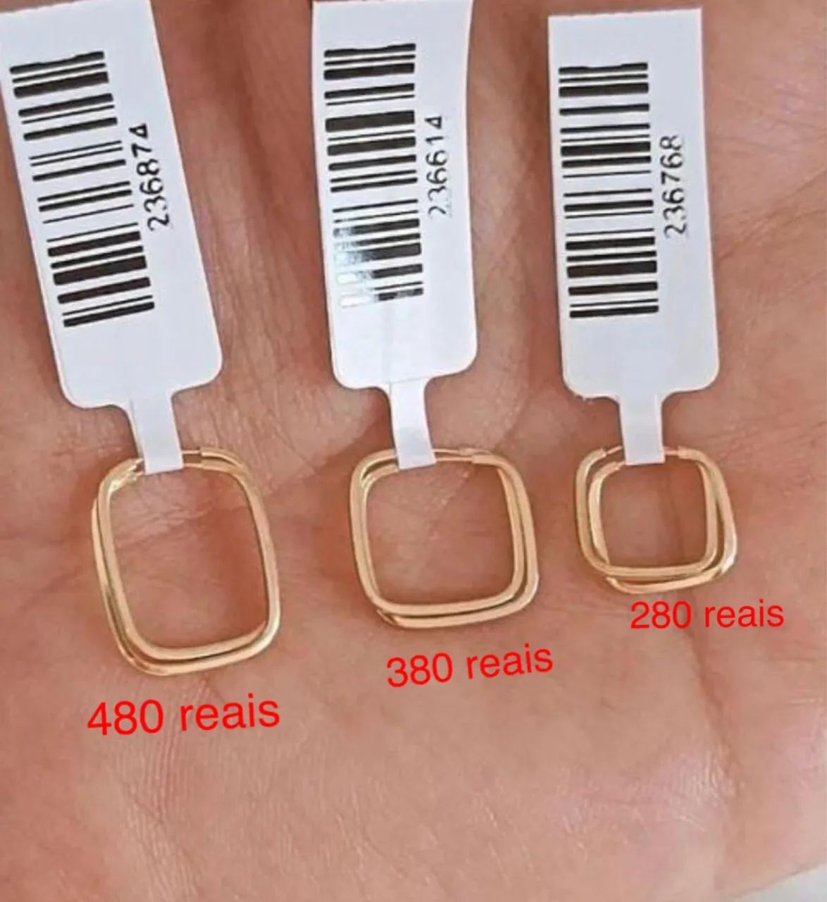 Argola de outro legítimo 18 k