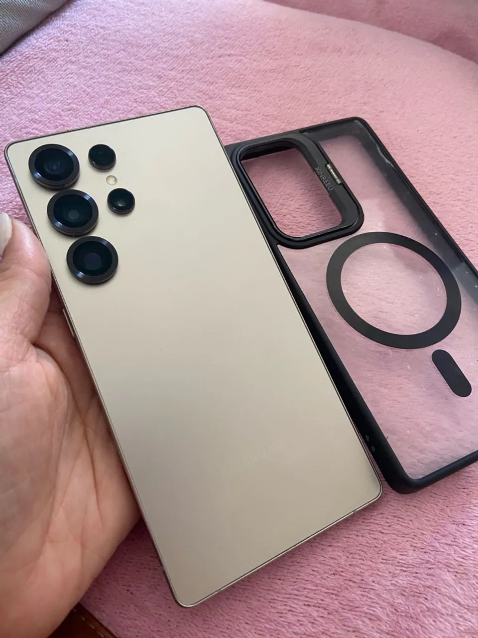 Troco S25 ultra em IPhone 16 Pro Max