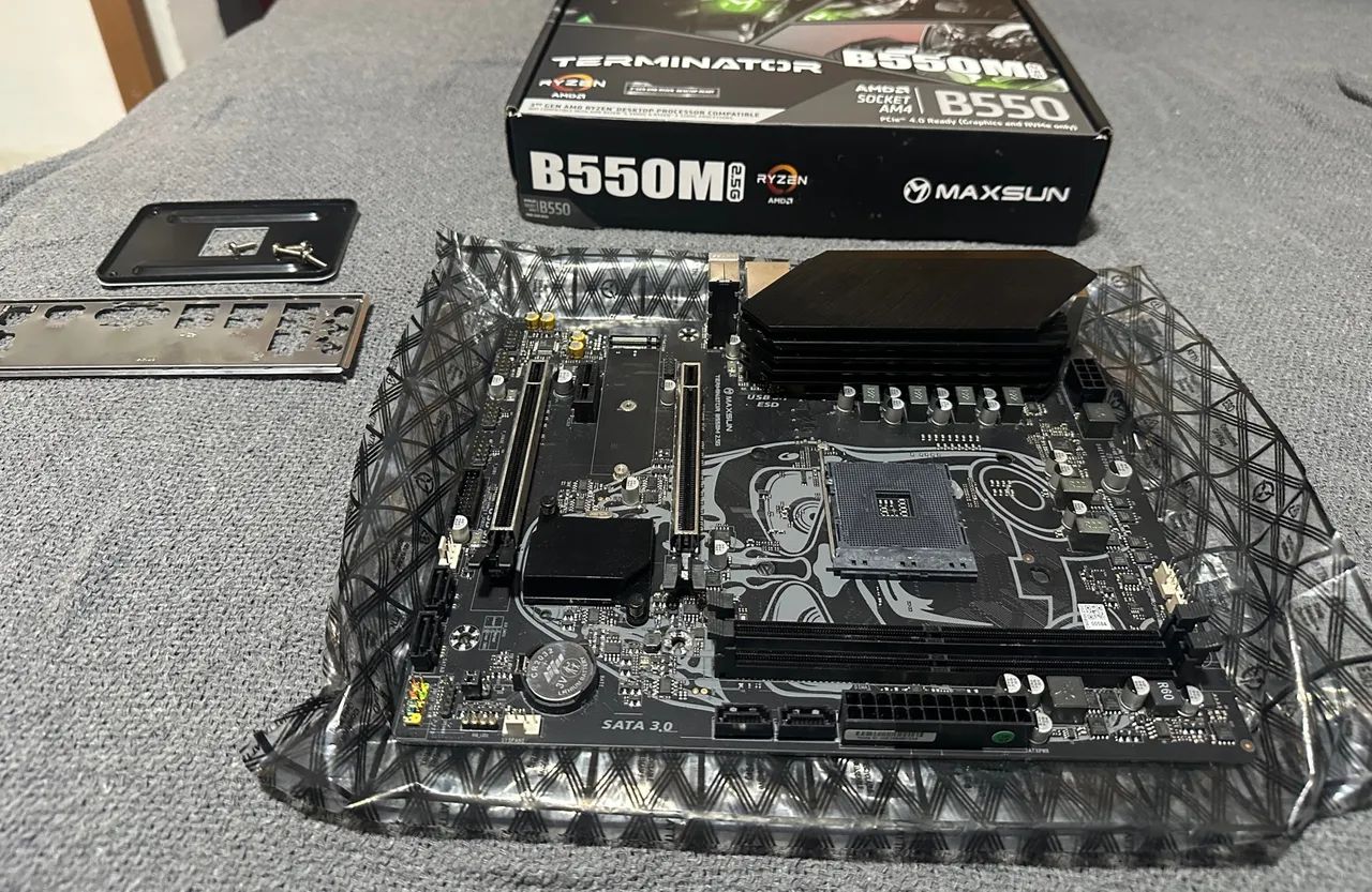 Placa Mãe B550M Maxsun Terminator - Foto 3