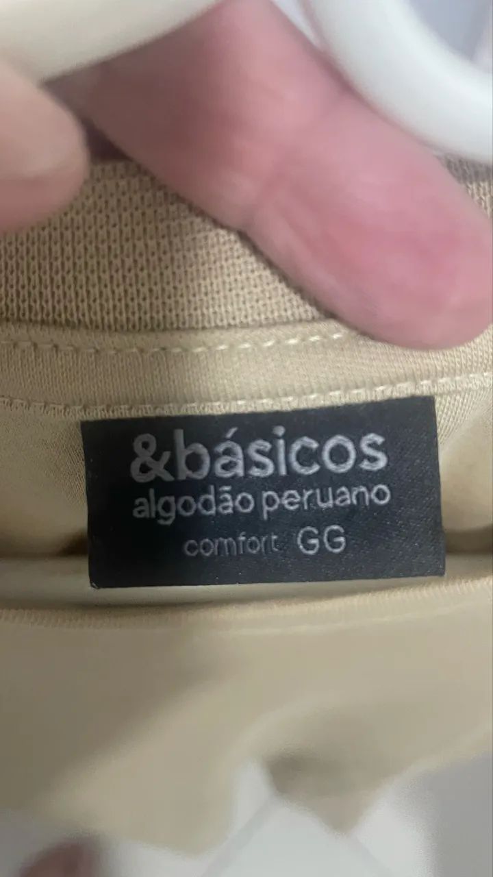 CAMISETA MASCULINO ALGODÃO PERUANO - Foto 4
