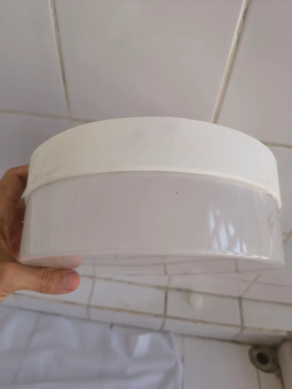 Plafon branco leitoso - Foto 3
