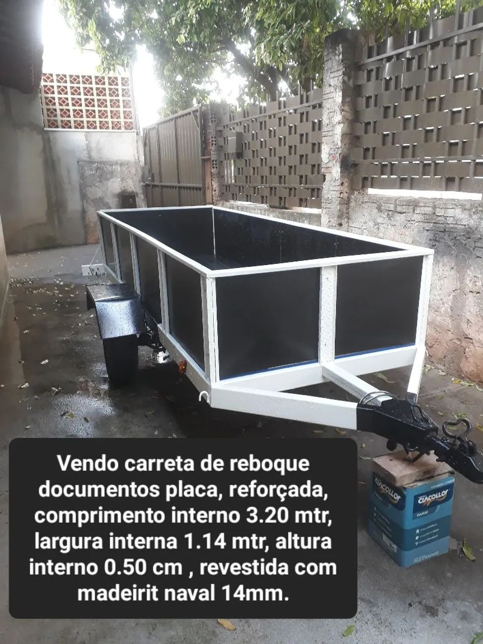 Carretinha de reboque