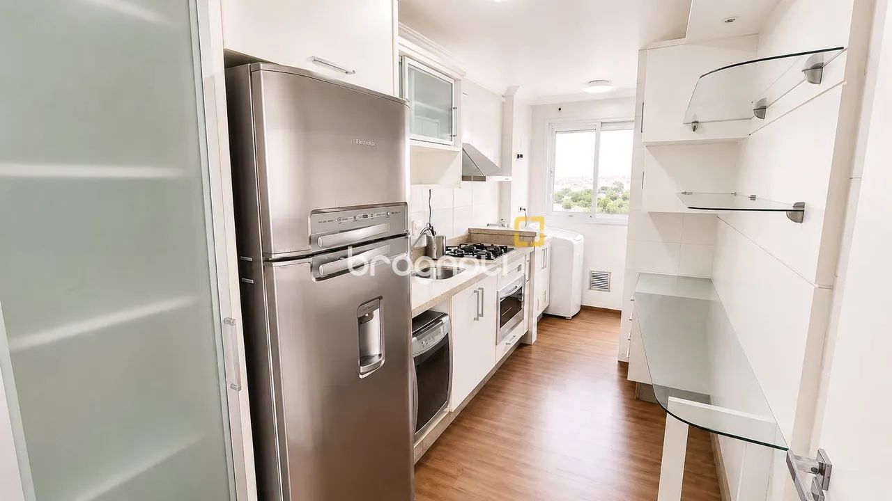 Apartamento mobiliado com 3 quartos e varanda com churrasqueira - Foto 5