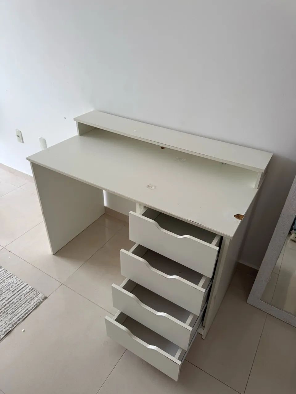 Escrivaninha ou Penteadeira com Gavetas  - Foto 2