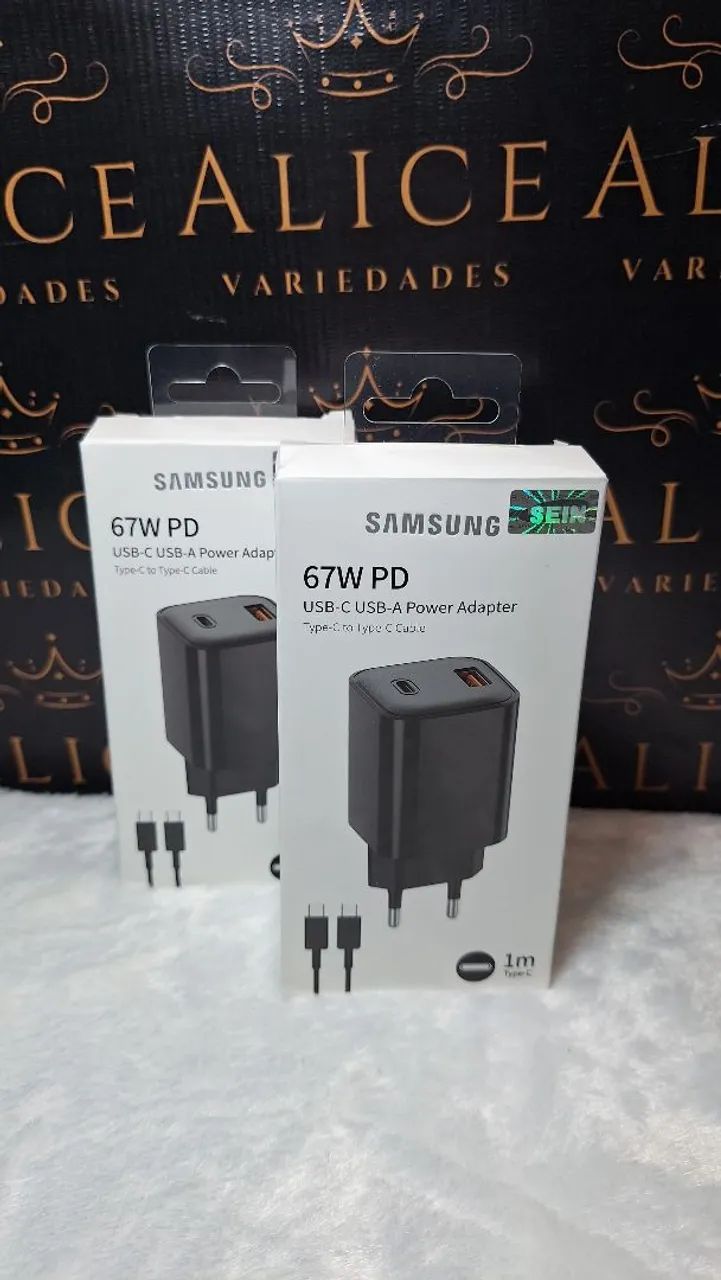 Carregador Samsung 67w Tipo C 
