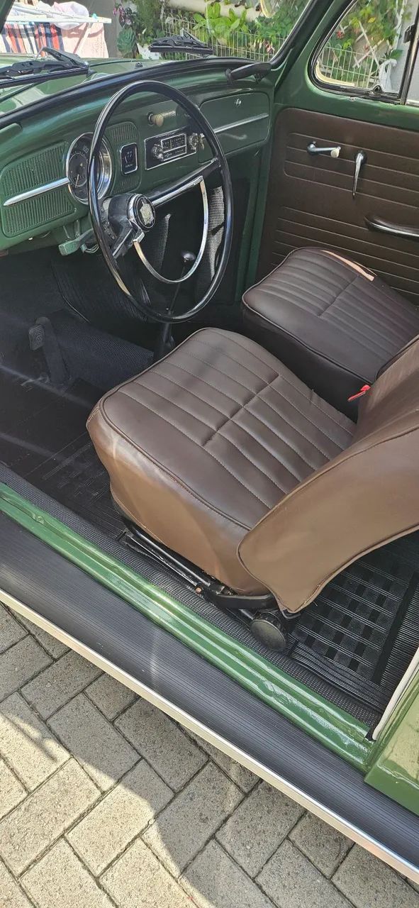 Fusca 1970 1a serie verde folha - Foto 3