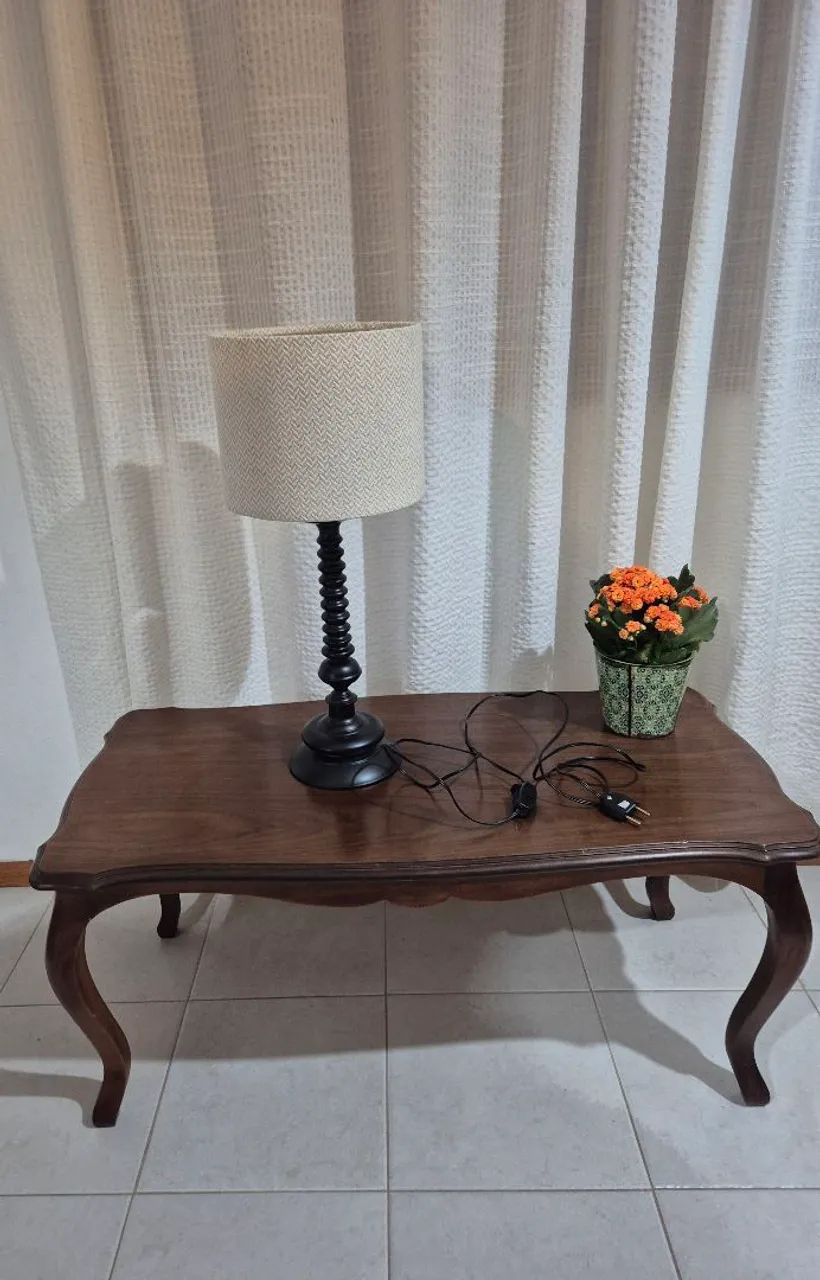 Abajour preto vintage