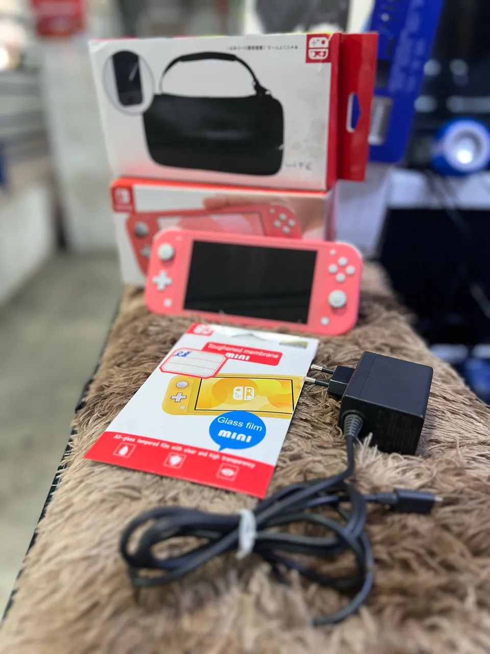 NINTENDO SWITCH LITE DESBLOQUEADO COM CARTÃO DE MEMÓRIA 64gb - Foto 3