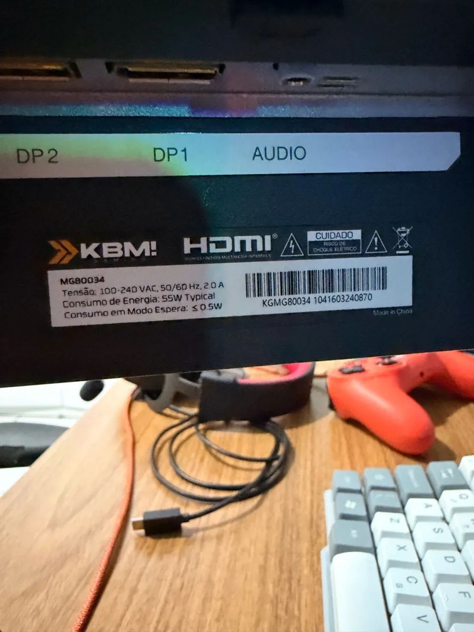 Monitor KBM 180hz 2K ultrawide 34 polegadas  - Foto 4