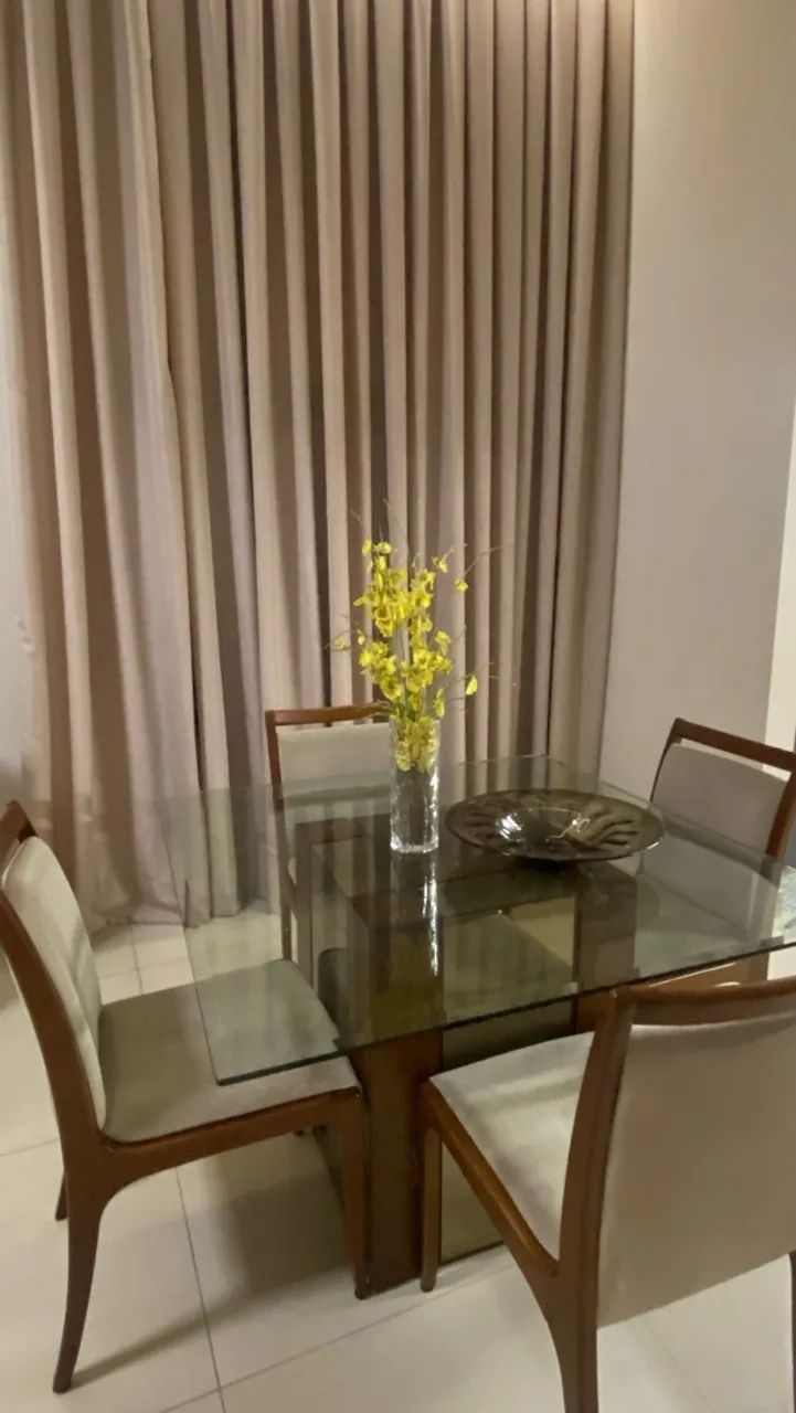 MESA E 4 CADEIRAS JACAÚNA  - Foto 3