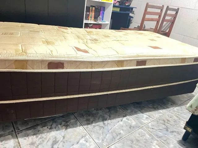 CAMA SOLTEIRO COLCHÃO INTEGRADO - Foto 2