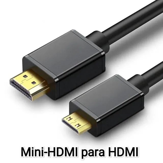 Cabo mini  HDMI para HDMI 