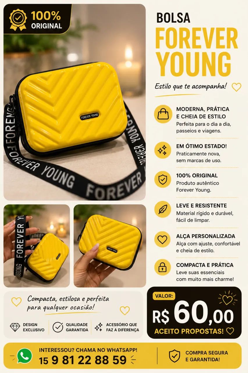 Bolsa Forever Young