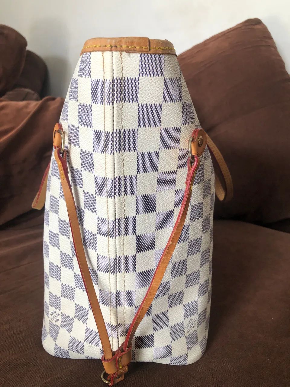 Bolsa Neverfull Damier LV MM - Foto 3