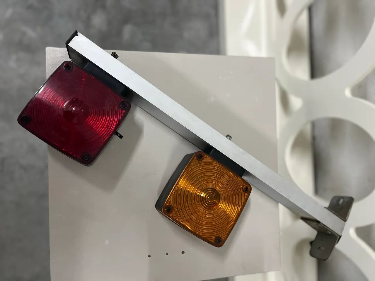 Sinalizador garagem prédio 