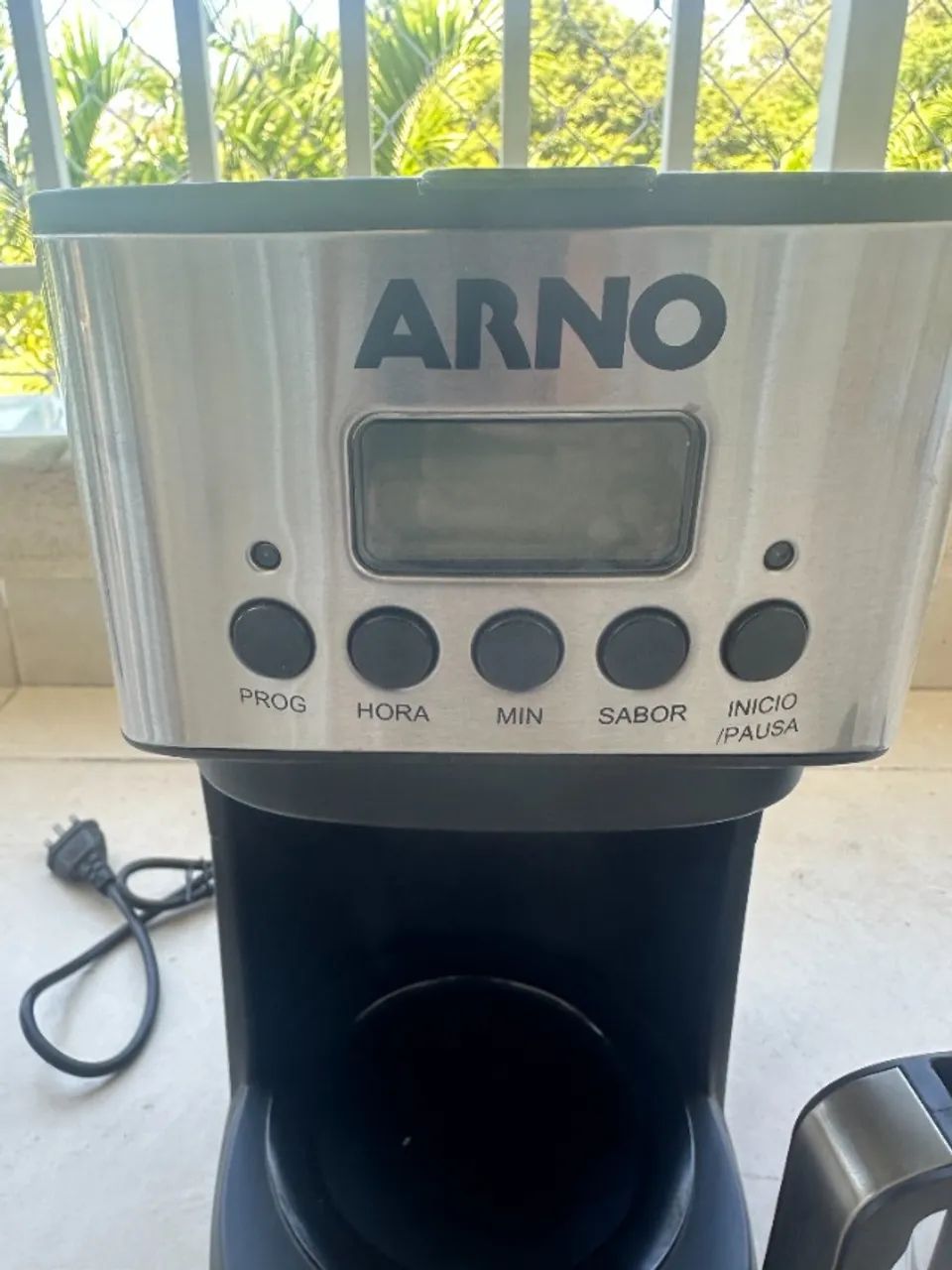 CAFETEIRA ELÉTRICA ARNO - PROGRAMÁVEL E COM TIMER-220V