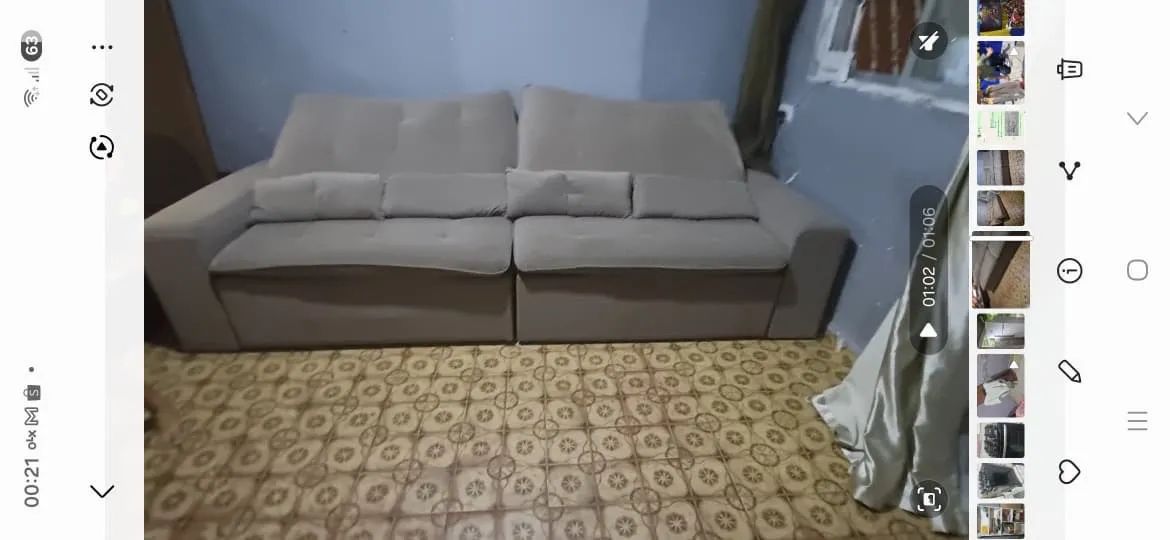 Selling a retractable and reclining sofa419420916847759360