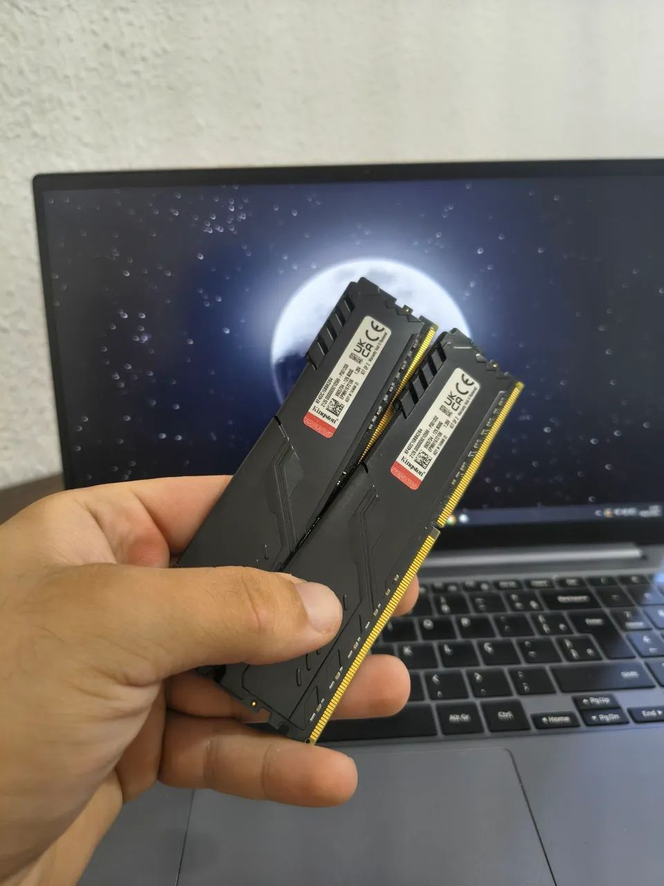 64Gb Ram Ddr4 3200Mhz Kingston Fury - Envio OlxPay - Aceito cartão e Entrego - Foto 2