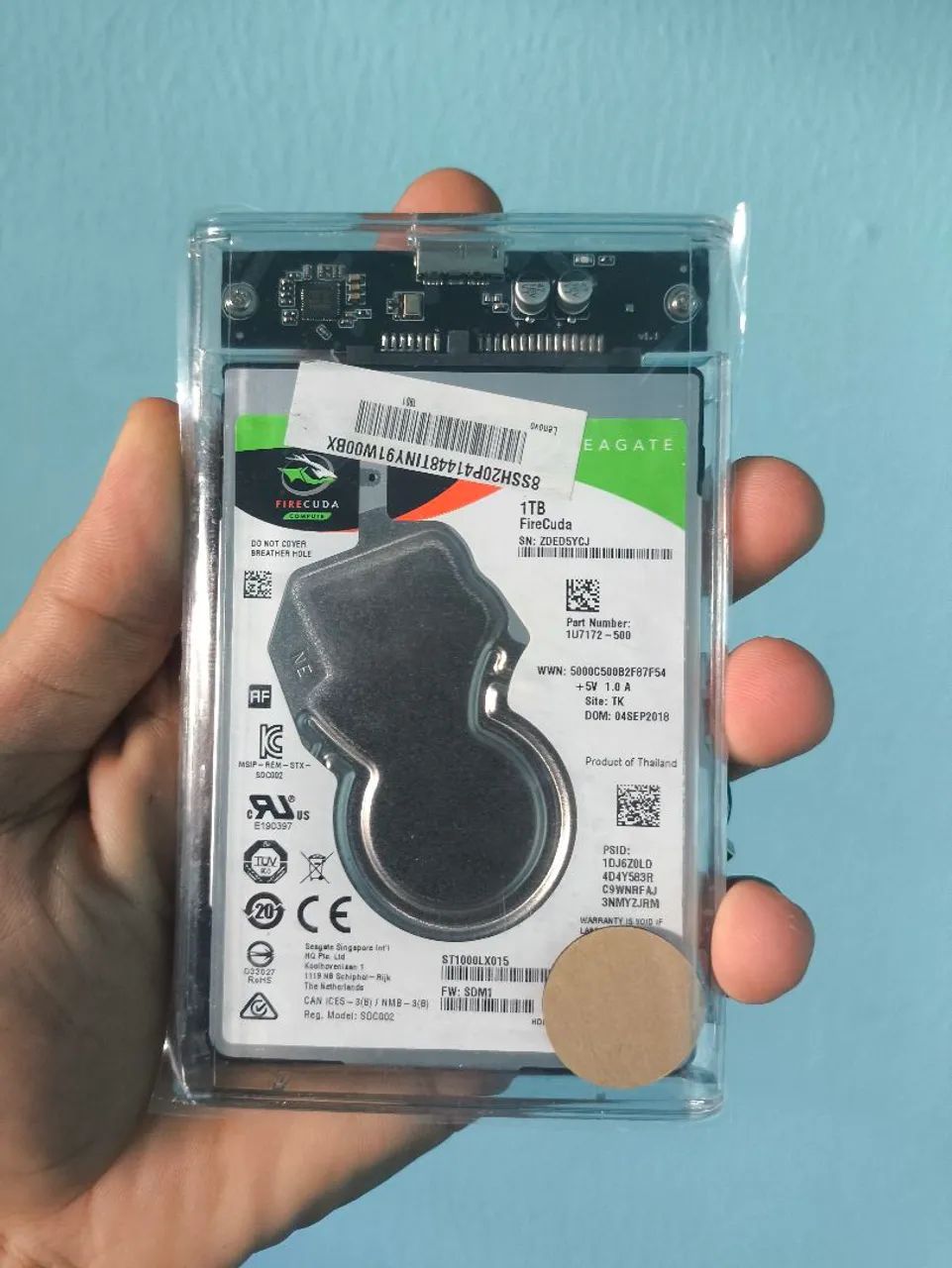 Ps4 18 jogos HD externo 