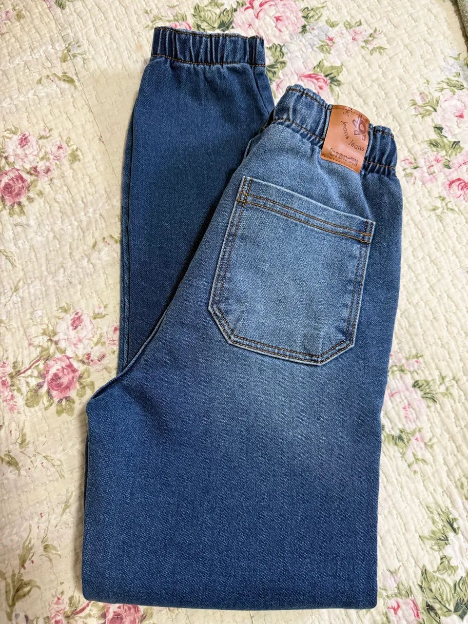Calça jeans infantil Beandili - Foto 2