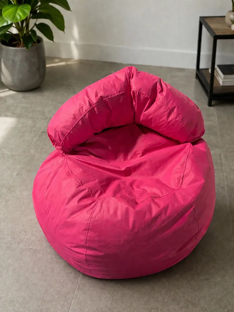 Puff bola com encosto