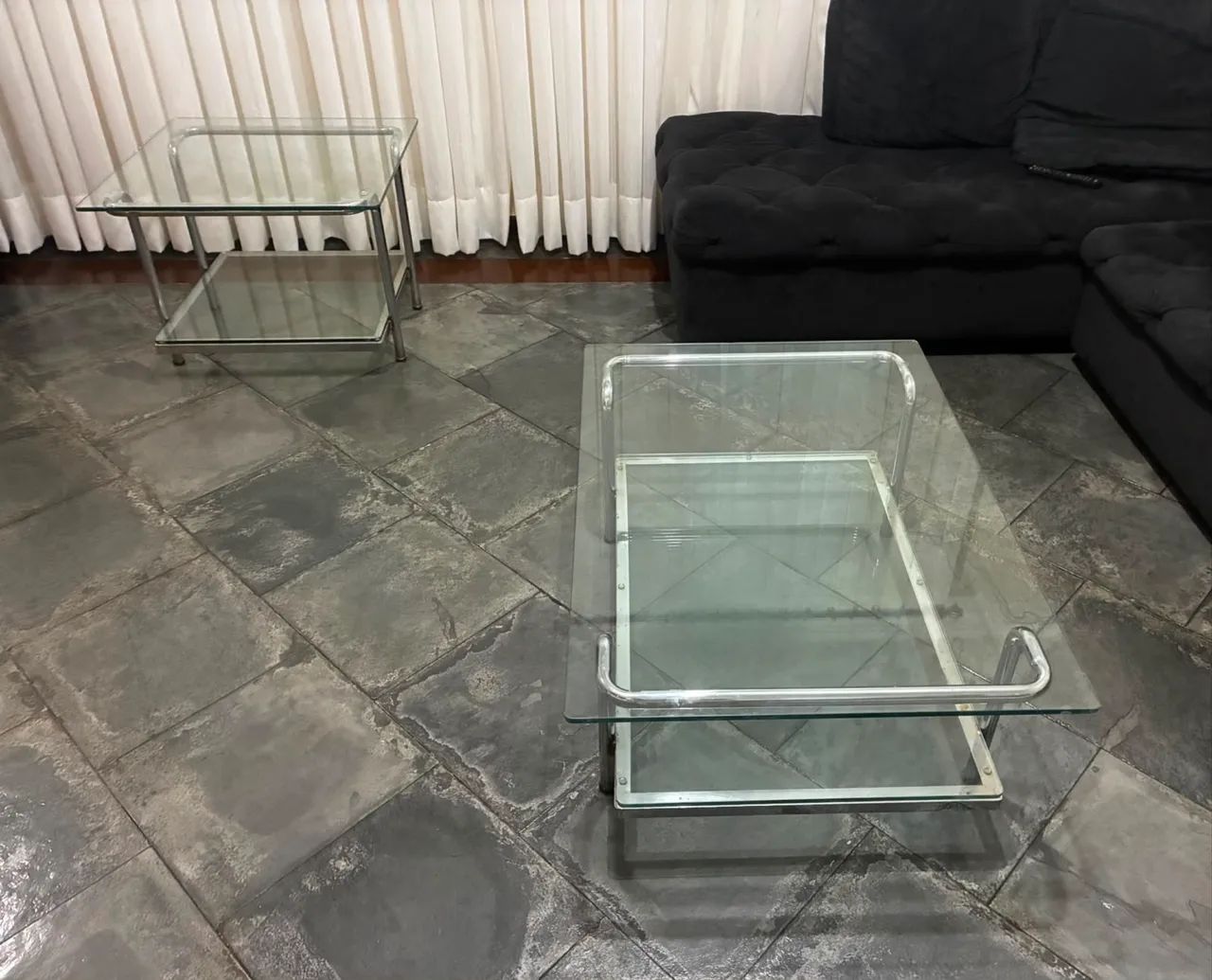 Conjunto mesas de sala