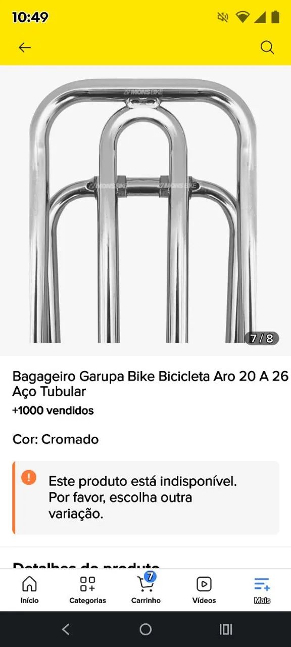 Bagageiro bik - Foto 4