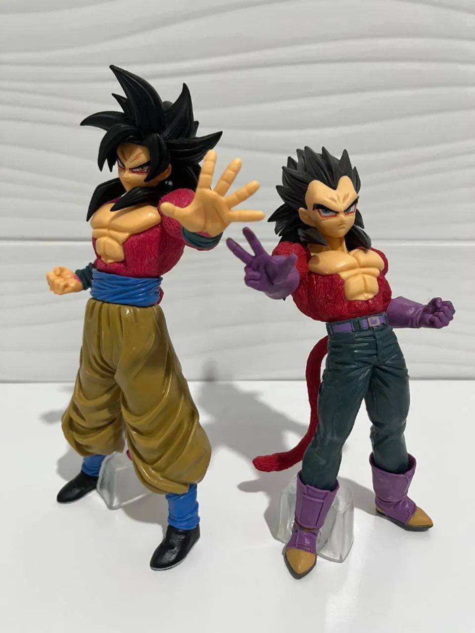Action Figure Dragon Ball - Combo Goku e Vegeta SJJ 4 