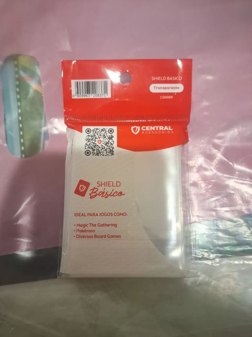 Pacote 100 sleeves Central Pokemon - Foto 2