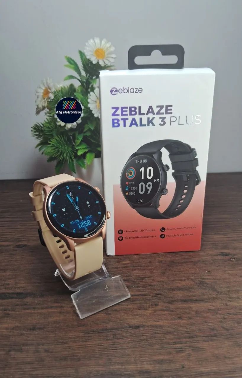 Smartwatch ZEBLAZE btalk 3 plus "GOLD"