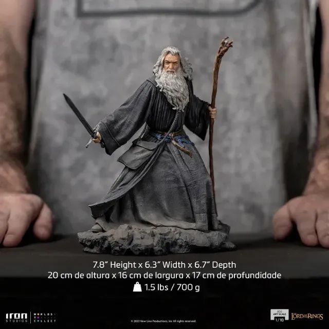 Gandalf -  Iron Studios - Senhor dos Anéis - 1/10