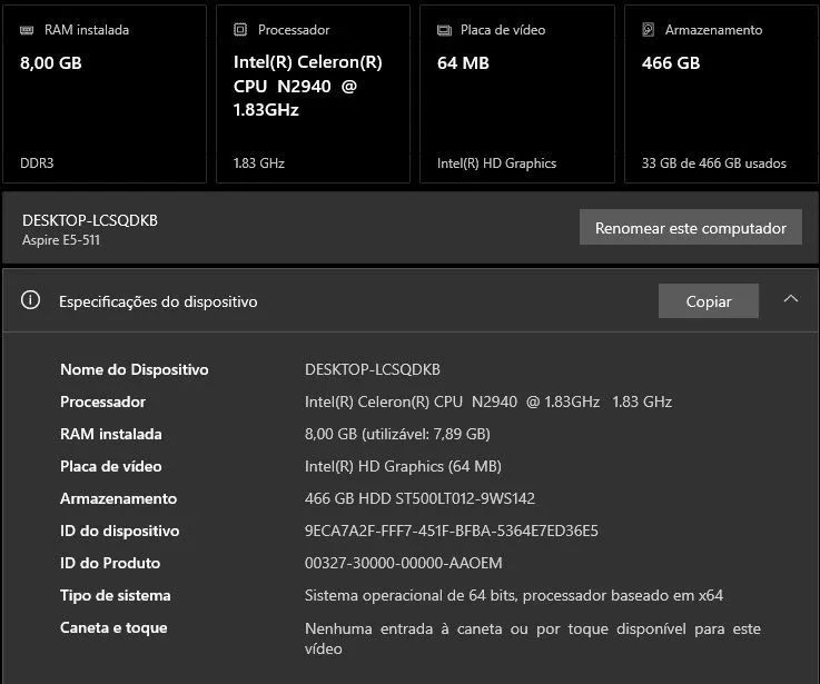 Acer aspire E5-551 - Foto 2