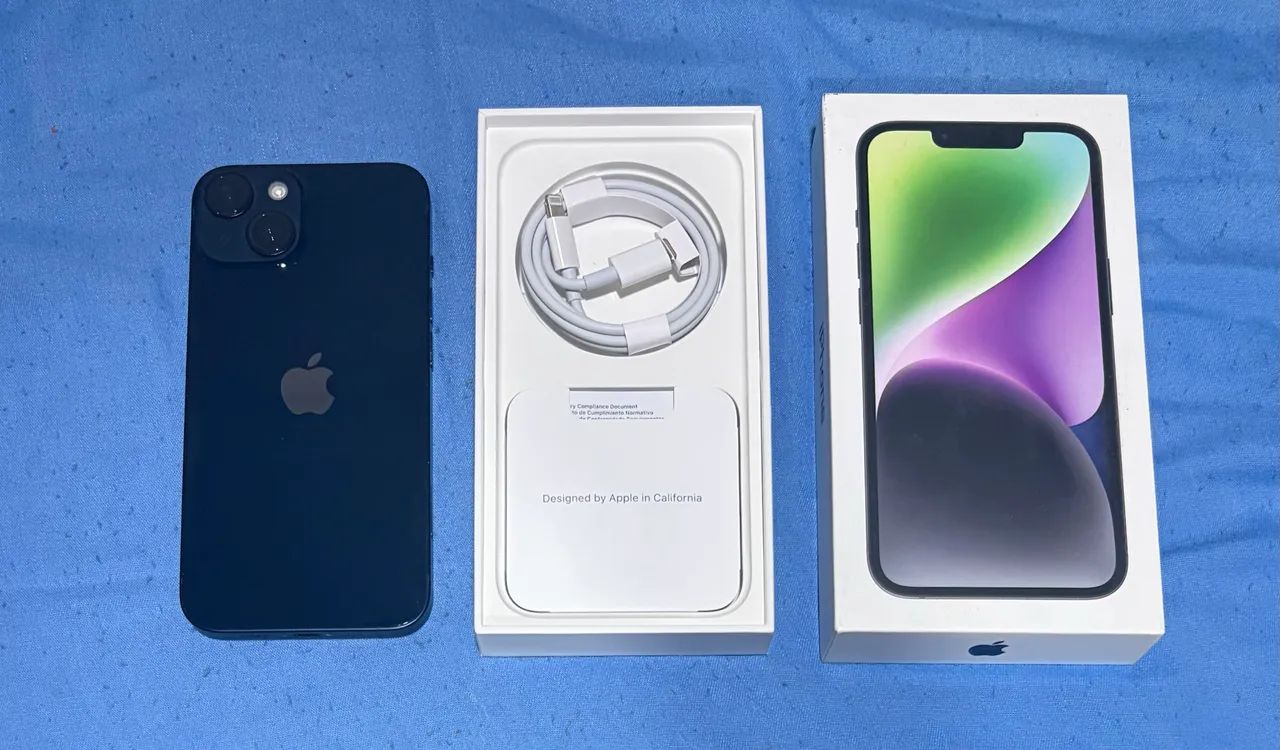 iPhone 14 128GB - Sem Marca de uso 