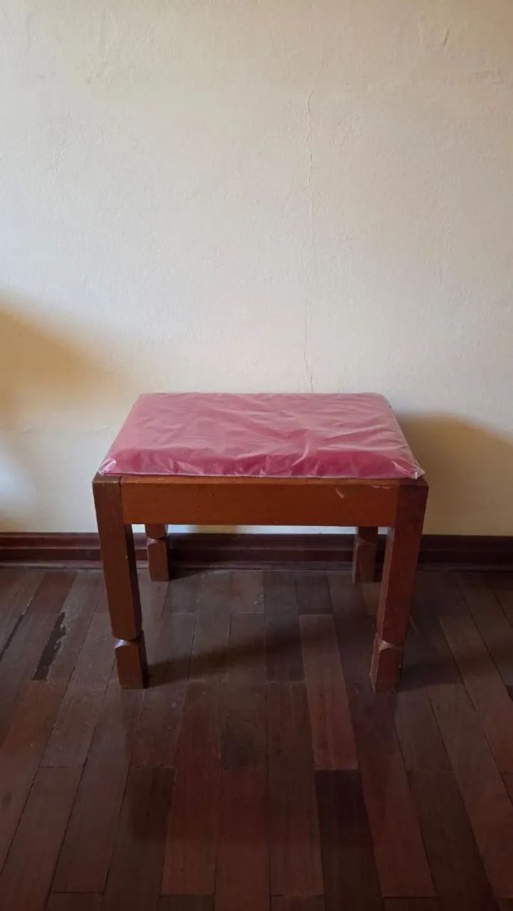 Conjunto Penteadeira Vintage com Mesa, Espelho e Banco - Foto 5
