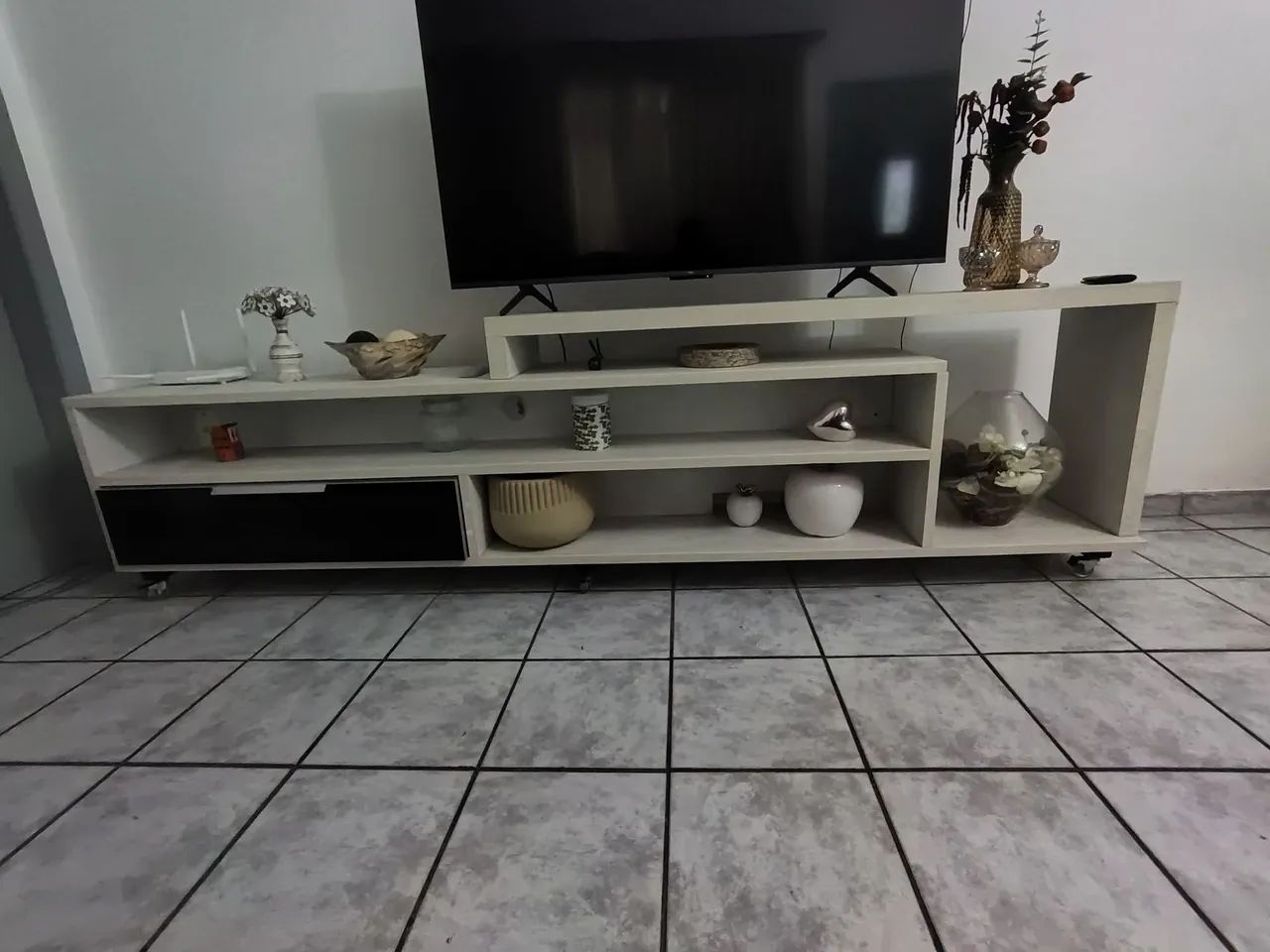 Rack mdf planejado com rodinhas  - Foto 3