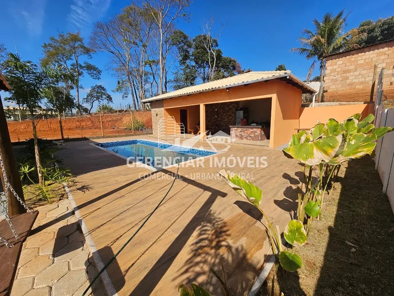 Linda chácara nova com 3 Quartos, Área gourmet e piscina! - Foto 3