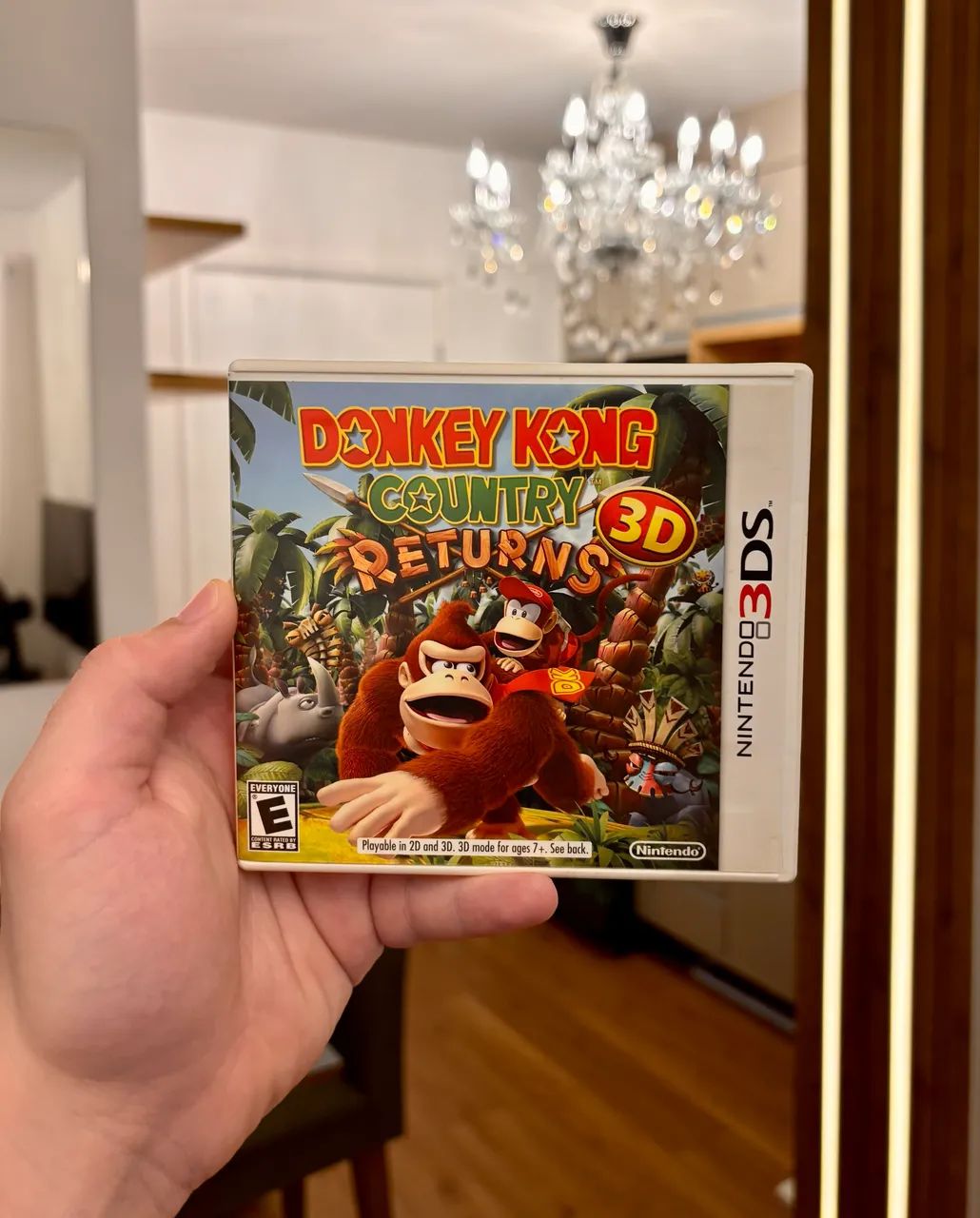 Donkey Kong country Return 3d de Nintendo 3ds e 3ds xl + caixa e manuais