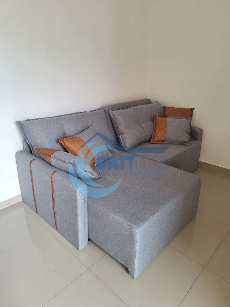 SOFÁ RETRÁTIL E RECLINÁVEL CAIXA ZERO - PRONTA ENTREGA  - Foto 2