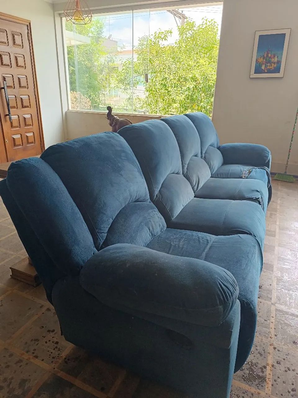 Sofá Plenitude 3,10mt com 4 assento reclináveis  - Foto 5