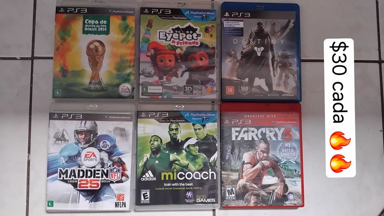 Jogos de ps3 a venda 