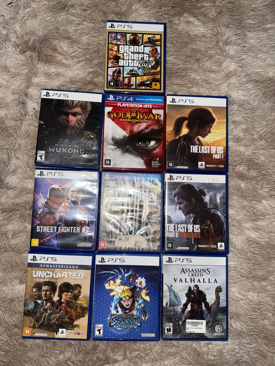 Jogos de ps5/ps4