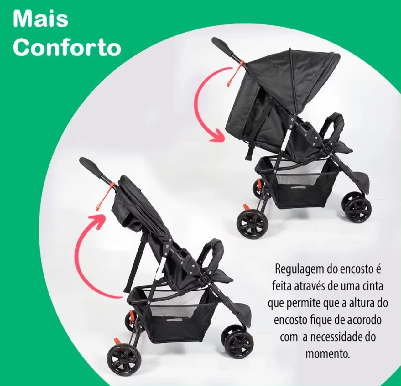 Carrinho de bebê  - Foto 2