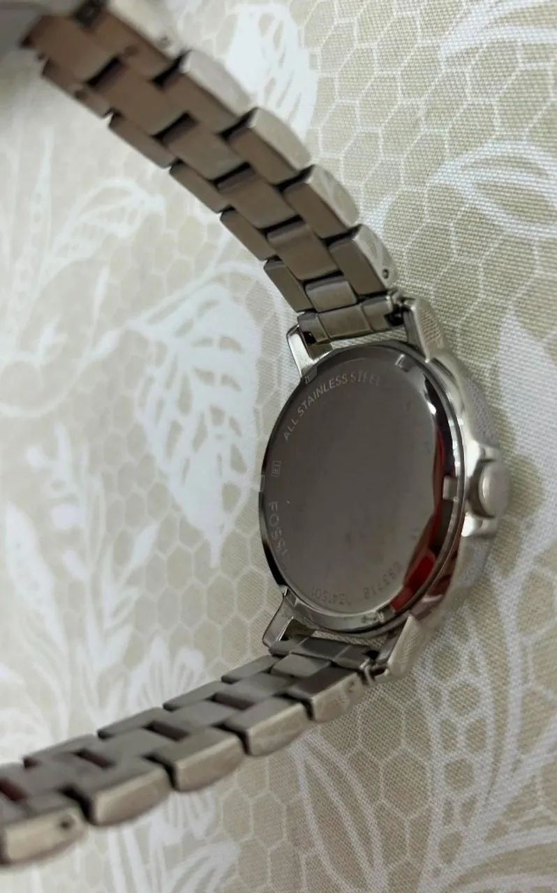 Lindo Relógio - Fossil Original - Mod. 1341501. Perfeito! - Foto 4